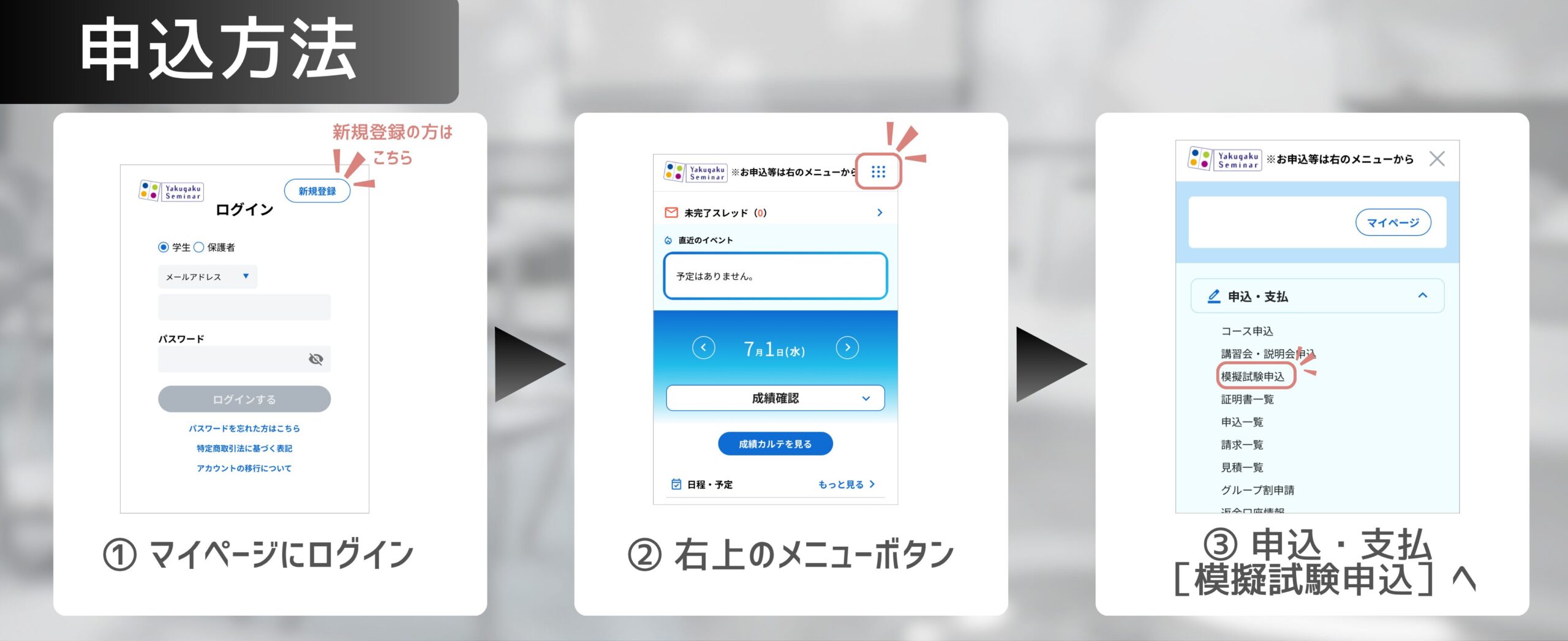 申込方法