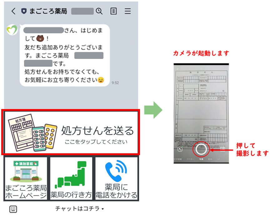 写真を撮る